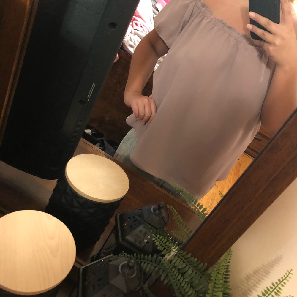 Off the shoulder top